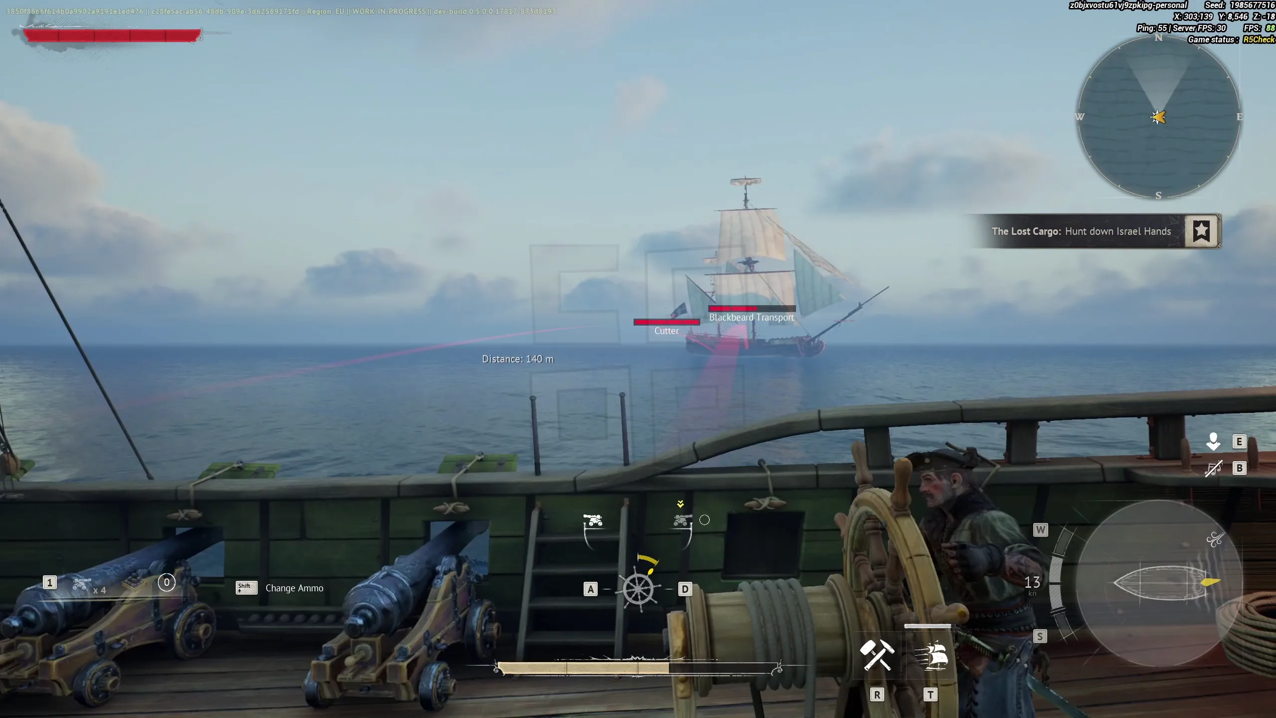 Intense ship battles